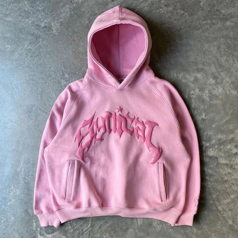 Hooded Retro hoodie