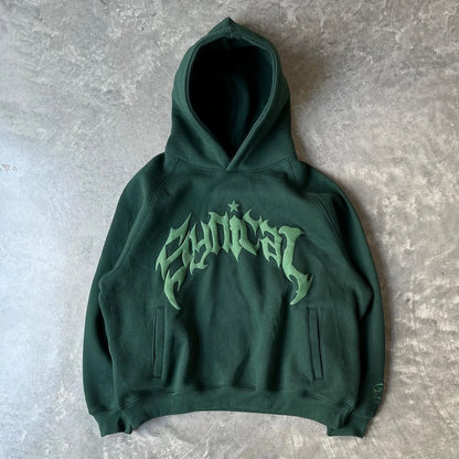 Hooded Retro hoodie