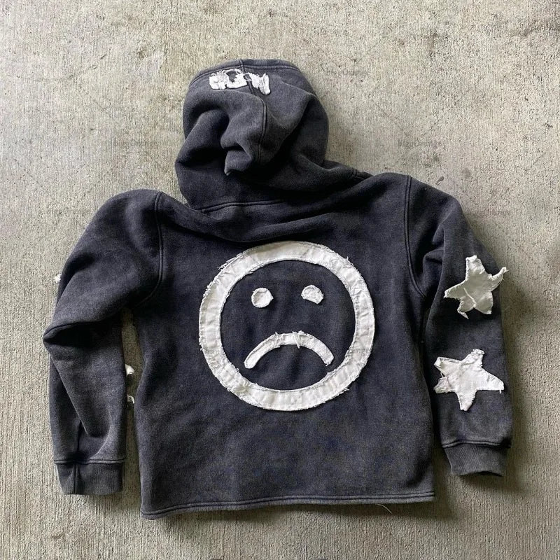 Long Sleeved Pullover Hoodie