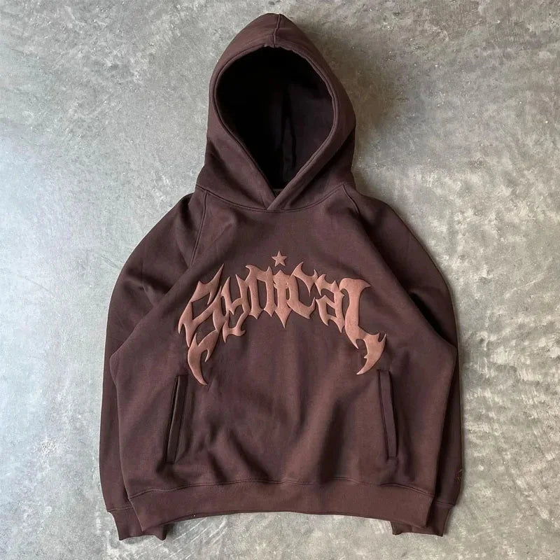 Hooded Retro hoodie