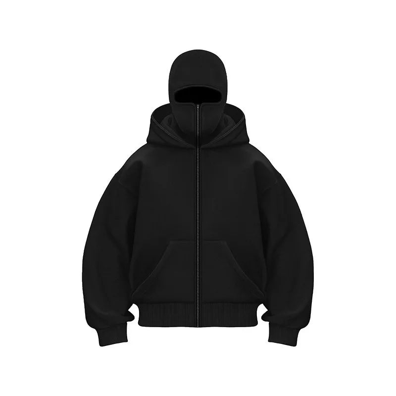 Mask Jacket Coat Oversized