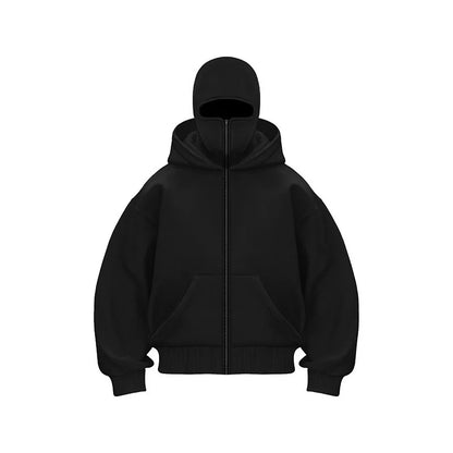 Mask Jacket Coat Oversized