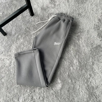 loose straight led trackpants