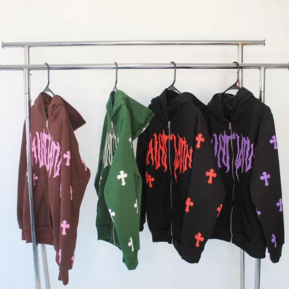 Hoodie Zip Up Sweatshirt